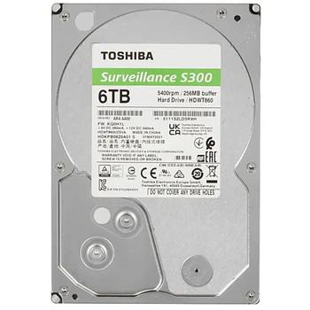 Жесткий диск Toshiba 6Tb, HDD, 3.5*, 5400rpm, 256MB, SATA III 6Gb-s, HDWT860UZSVA