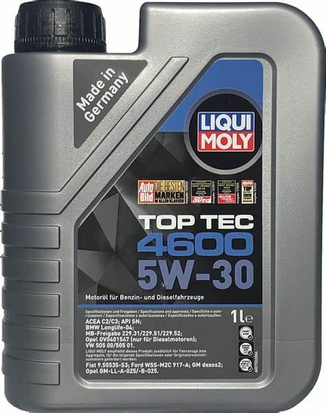 Синтетическое моторное масло LIQUI MOLY Top Tec 4600 5W-30  1л