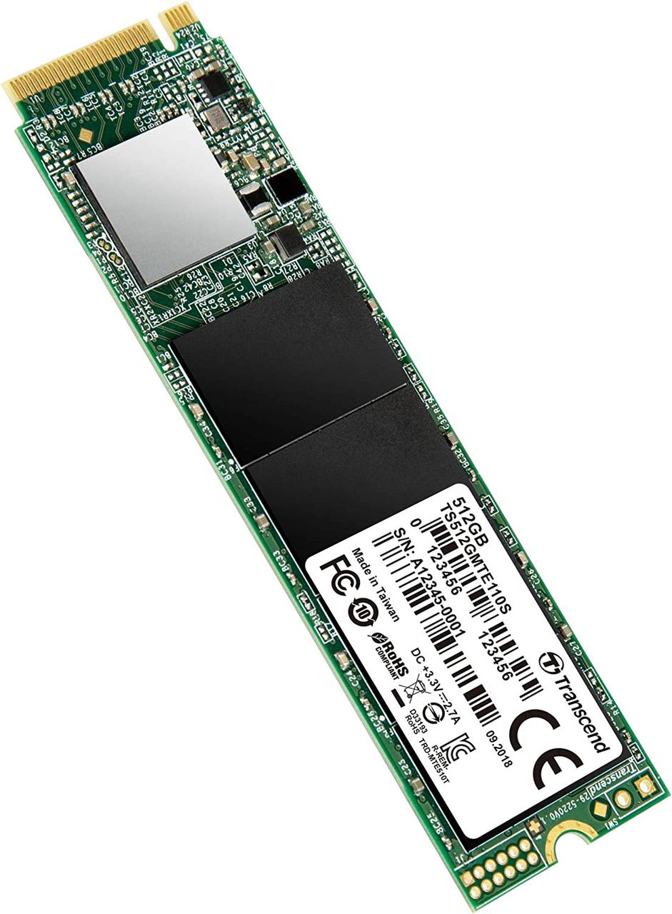 512 ГБ SSD диск Transcend MTE110S (TS512GMTE110S) зеленый - фото 3 - id-p112716093