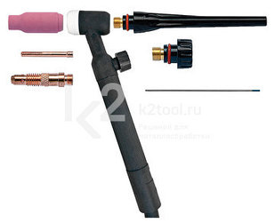 Сварочная вентильная горелка Fubag TIG 17 DX25, 4 м