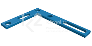 Угол плоский горизонтальный ECO 350×250