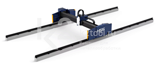 Базовый широкоформатный лазерный станок HSG Laser серии GFC для резки листового металла