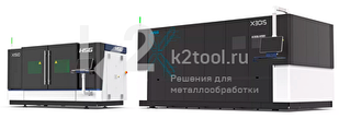 Высокоточный лазерный станок HSG Laser серии X для резки листов металла