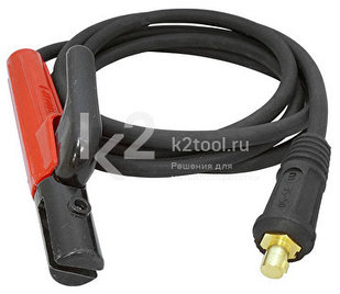 Кабель 35 мм Fubag с электрододержателем 3 м с разъемом 35/7