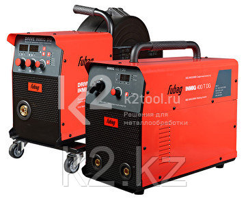 Сварочный полуавтомат инвертор Fubag INMIG 400T DG + DRIVE INMIG DG + Шланг-пакет, 5 м + Горелка FB 450, 3 м