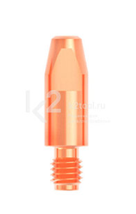 Наконечник контактный Fubag M6×28×0,9 мм, FB.CTM6.28-09, 25 шт