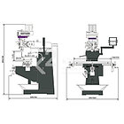 Фрезерный станок Optimum OPTImill MF 2-B, фото 2