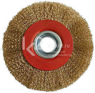 Корщетка для зачистных станков Optimum Ø 175 мм, ворс 0,3 мм