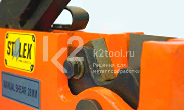 Станок для резки арматуры ручной Stalex MS-24 - фото 4 - id-p116007256