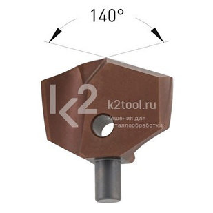 Сменная твердосплавная пластина по стали, покрытие P STEEL-TEC, Karnasch, арт. 22.6010