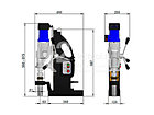 Магнитный сверлильный станок BDS MAB-1300, фото 5
