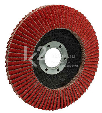 Лепестковый торцевой круг Ø115х22,2 мм, Р40, CERAMIC STANDARD PRO, Karnasch, арт. 12.1000.115.040