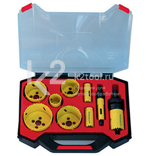 Набор коронок биметаллических Karnasch, арт. 20.1504