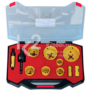 Набор коронок биметаллических Karnasch, арт. 20.1517