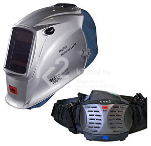 Сварочная маска Fubag BLITZ 5-13 PAPR III Visor Digital Natural Color