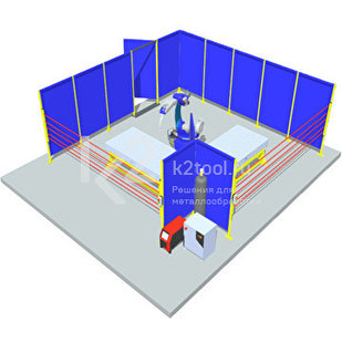 Роботизированный сварочный комплекс CRP-SWC-14(20)-2-WT