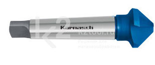 Конусообразная, снимающая заусеницы зенковка из быстрорежущей стали XE с покрытием BLUE-TEC, Karnasch артикул