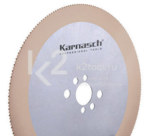 Пильные диски Karnasch HSS-Co5, с KX покрытием, арт. 5.1340