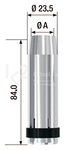 Сопло газовое Fubag Ø23,5×84,0×12,0 мм, арт. FB360.N.12.0, 5 шт - фото 2 - id-p116003625