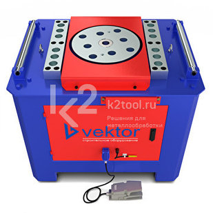 Станок для гибки арматуры Vektor GW50 с доводчиком