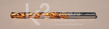 Спиральные сверла из кобальтовой стали с покрытием из нитрида титана, Karnasch арт. 20.1840 - фото 3 - id-p116005653