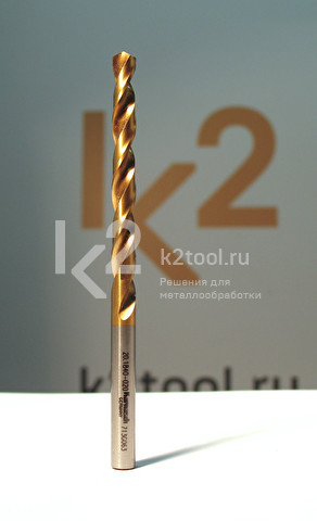 Спиральные сверла из кобальтовой стали с покрытием из нитрида титана, Karnasch арт. 20.1840 - фото 5 - id-p116005653