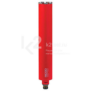 Коронки RIDGID с алмазными сегментами для «мокрого» бурения 1/2” BSP