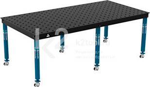 Сварочный стол GPPH BASIC 2400×1200 на колесах