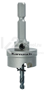 Твердосплавная коронка по металлу Karnasch Extra Easy-Cut в сборе, арт. 20.1025