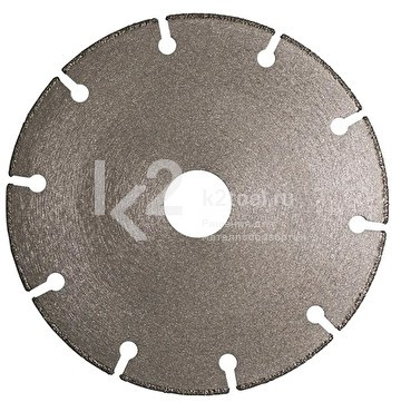 Алмазный отрезной диск Fubag IRON CUT диаметром 125 мм - фото 2 - id-p116008634