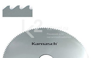 Фрезы отрезные / прорезные Karnasch из быстрорежущей стали с зубьями формы «B», арт 5.5001