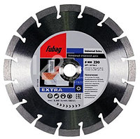 Алмазный отрезной диск Fubag Universal Extra диаметром 230 мм / 22,2 мм