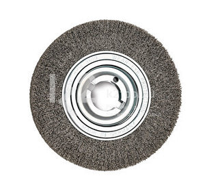 Проволочная щетка из стали Ø 250x60 мм, толщина 0,35 мм