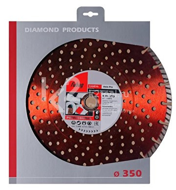 Алмазный отрезной диск по камню Fubag Stein Pro D350 мм / 30-25,4 мм - фото 1 - id-p116008703