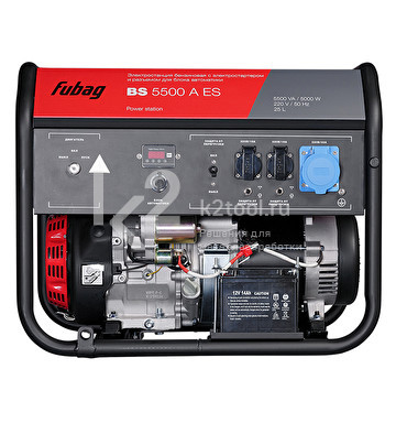 Бензиновый генератор FUBAG BS 5500 A ES - фото 2 - id-p116008741