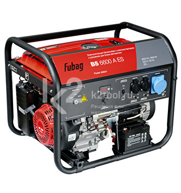 Бензиновый генератор FUBAG BS 6600 A ES - фото 1 - id-p116008743