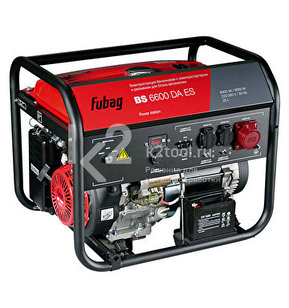 Бензиновый генератор FUBAG BS 6600 DA ES