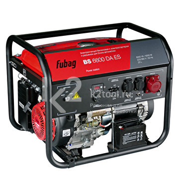Бензиновый генератор FUBAG BS 6600 DA ES - фото 1 - id-p116008744