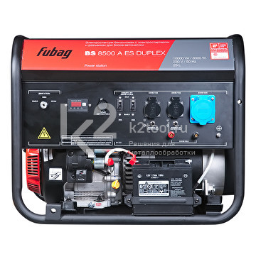 Бензиновый генератор FUBAG BS 8500 A ES DUPLEX - фото 2 - id-p116008747
