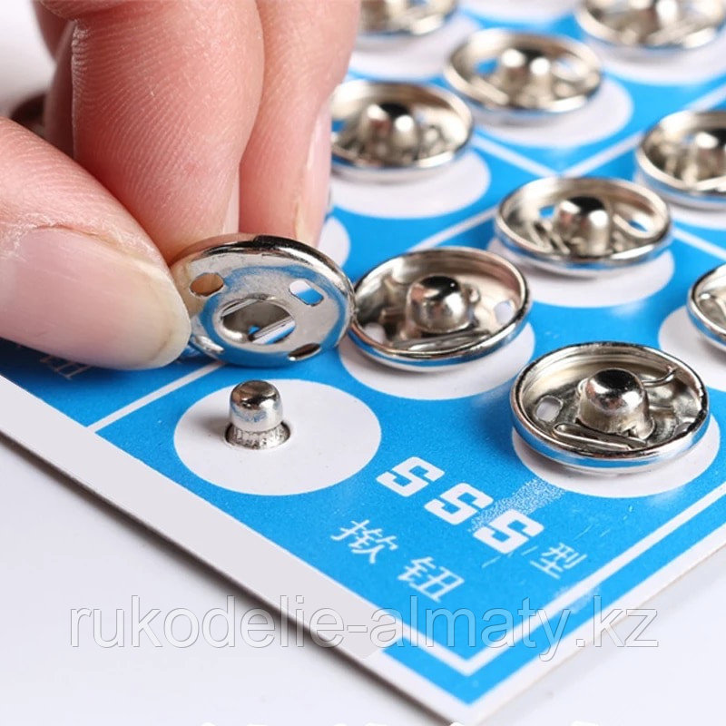 Кнопки металлические пришивные на блистере , 14 мм - фото 3 - id-p116011234