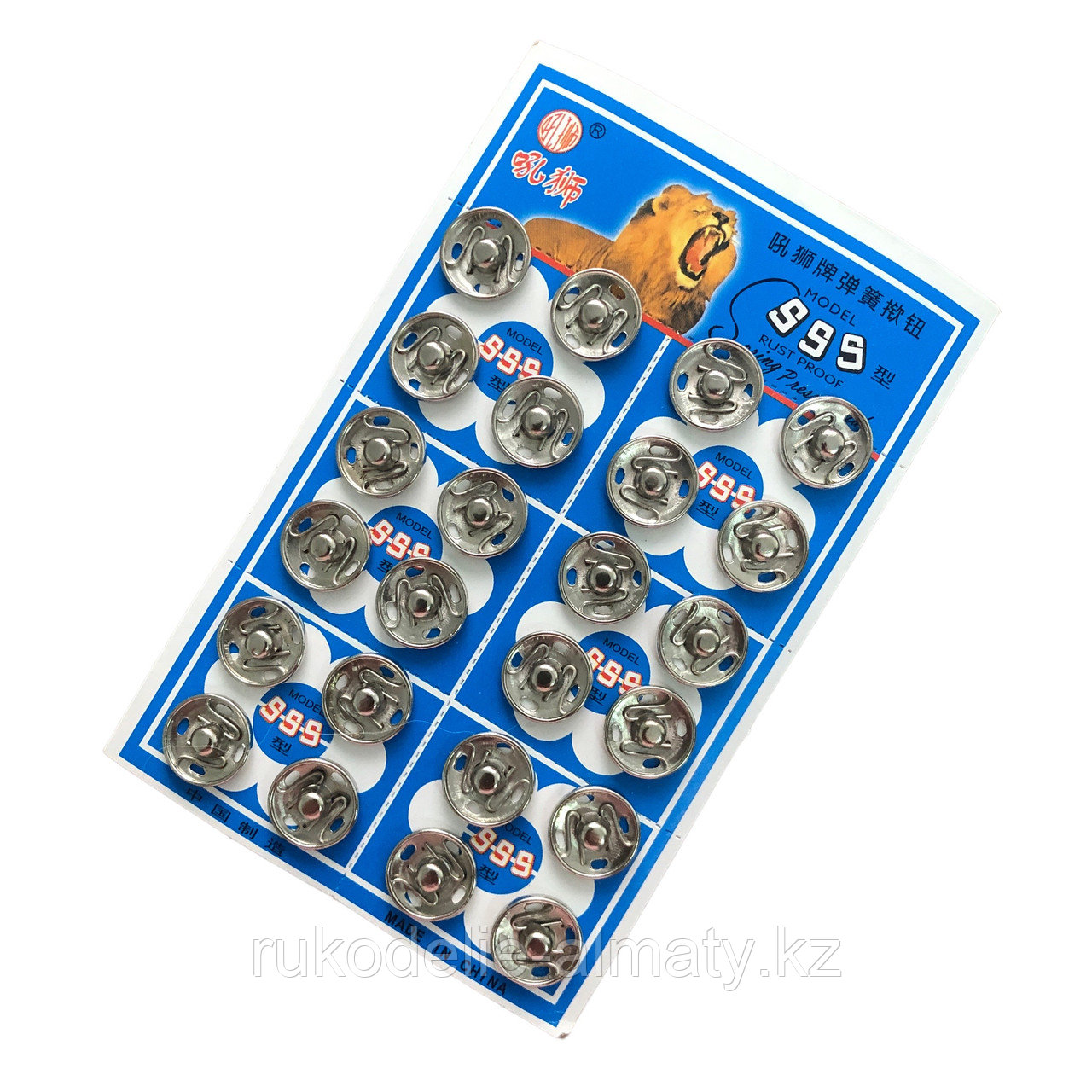 Кнопки металлические пришивные на блистере , 14 мм - фото 9 - id-p116011234
