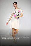 Платье Туника в цветочек женское мультиколор, фото 2