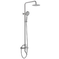 Душевая система со смесителем для ванны, сатин VODA VESSEL Satin VST3000S