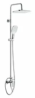 Душевая система со смесителем для ванны VODA RAFT VST3300-4, хром