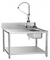 Предмоечный стол СПМП-7-4 с душем