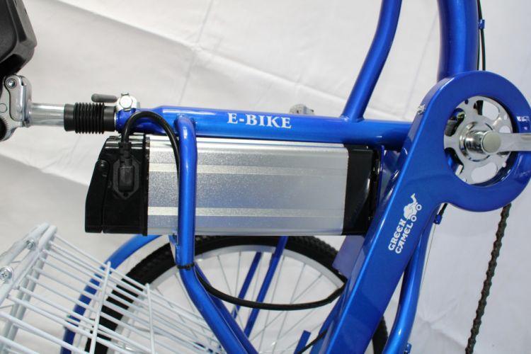 Электровелосипед трехколесный GreenCamel Трайк-24 V2 (48V 250W) (Черный) - фото 8 - id-p116015141