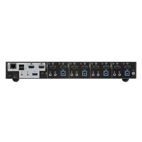 ATEN 4-Port USB3.0 4K HDMI Dual Display KVMP Switch kvm-переключатель (CS1844-AT-G) - фото 3 - id-p116015681