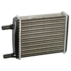 Радиатор отопителя, Радиатор отопителя Газель до 2003 г.в.алюминиевый, 2-х рядный с пласт. бачками (ПЕКАР)