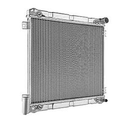 Радиатор охлаждения Газель-Бизнес алюминиевый 2-рядный, паяный ПЕКАР, Радиатор охлаждения Газель-Бизнес