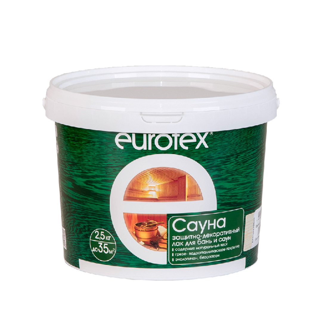 Защитный лак Eurotex (2, 5 кг) декоративный